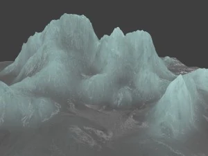 iceberg 3D Model