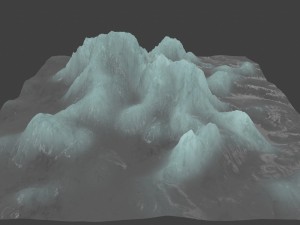 iceberg 3D 模型