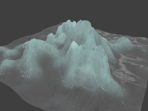 iceberg 3D 模型