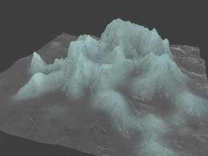 iceberg 3D Model