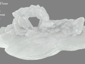 얼음 동굴 7 3D 모델