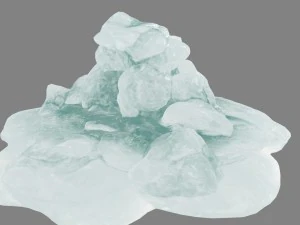 ледяная пещера 10 3D Модель