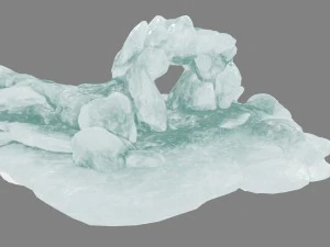 ледяная пещера 10 3D Модель
