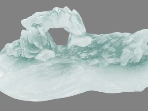 ледяная пещера 10 3D Модель