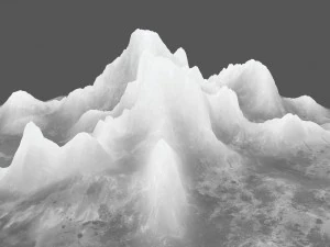 ice rock 1 3D Model