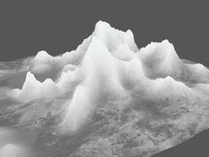 ice rock 1 3D Model