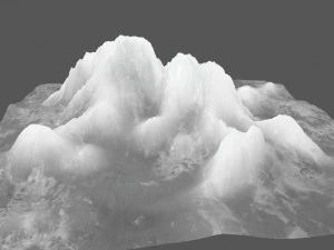 ice rock 1 3D Model