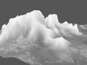 ice rock 1 3D Model