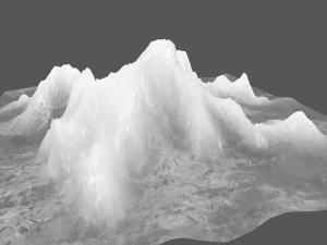 ice rock 1 3D Model