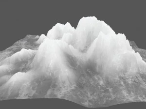 ice rock 1 3D Model