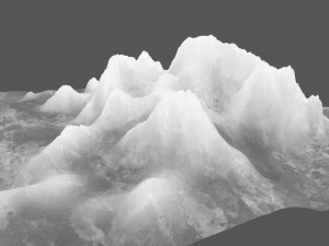 ice rock 1 3D Model