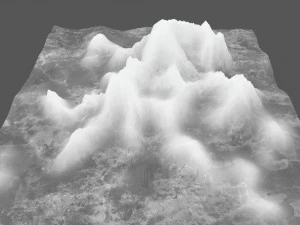 ice rock 1 3D Model