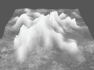 ice rock 1 3D Model