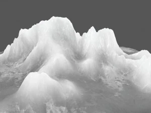 ice rock 1 3D Model
