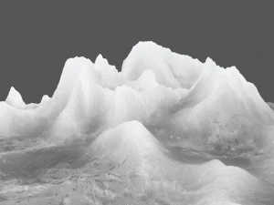 ice rock 1 3D Model