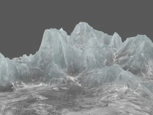 iceberg 3D Model