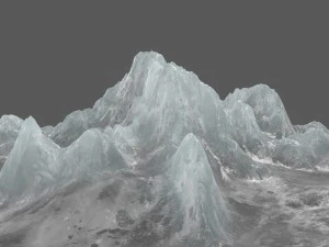 iceberg 3D Model