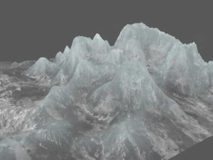 iceberg 3D Model
