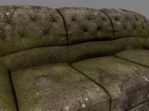 old armchair 3Dモデル
