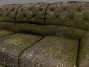 old armchair 3Dモデル
