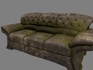 old armchair 3Dモデル