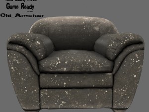 armchair 3D मॉडल