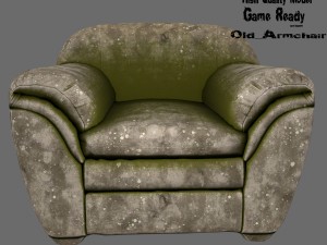 armchair 3D मॉडल