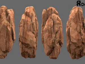 desert rocks 3D Model
