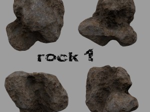 rocks 3D 模型