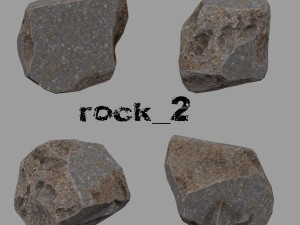 rocks 3D 模型