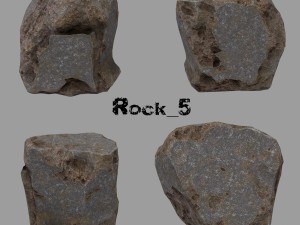 rocks 3D 模型