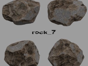 rocks 3D 模型
