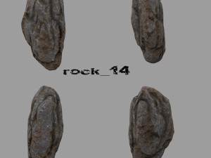rocks 3D 模型