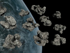 asteroid set Modèle 3D