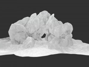 ice cave 3D Model