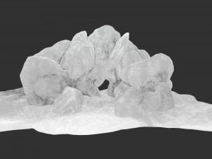 ice cave 3D Model
