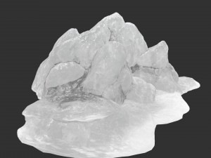 ice cave 3D Model