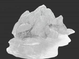 ice cave 3D Model