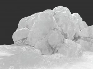 ice cave 3D Model