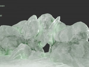 ice cave 3D Model