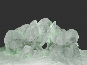 ice cave 3D Model