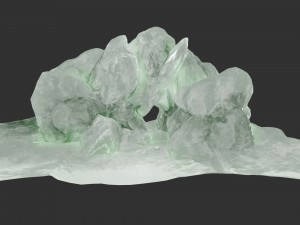 ice cave Model 3D