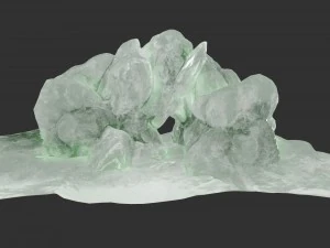 ice cave 3D Model