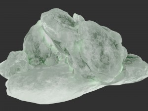 ice cave Model 3D