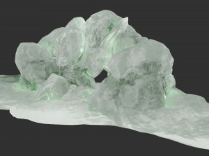 ice cave Model 3D