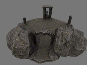 temple 3D Model