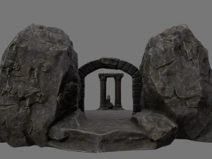 temple 3D Model