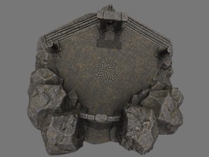 temple 3Dモデル
