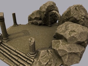 temple 3D Model