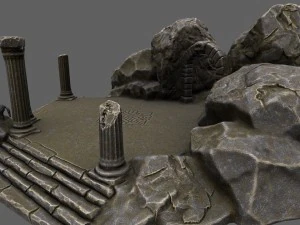 temple 3D Model